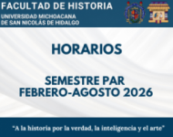 Horarios feb 2026